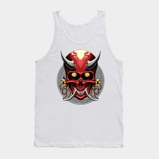 Oni Red Skull Tank Top